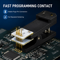 Pince de test et de programmation pour PCB, support de programmation à broches Pogo, 1.27mm 1.5mm 2.0mm 2.54mm, simple ou double rangée, 3P-10P, outil de téléchargement de programmes