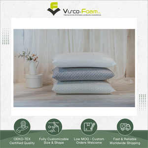 Bulk Quantity Available High Quality Molded Technic Cervical Memory Foam Classic White Pillow at Impressive Market Price - Product Image 4