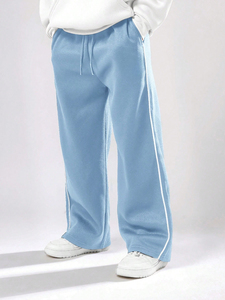 Survêtements pour enfants en coton 100% personnalisés, sweat-shirts à capuche et pantalons de jogging, haute qualité, nouveau style, mode, survêtements de jogging pour enfants - Product Image 5
