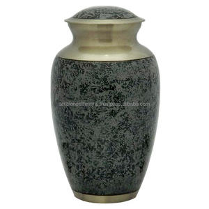 Urna de cremación de latón macizo hecha a mano con estilo de vida ambiental, diseño americano moderno para funerales de adultos, alta calidad y estilo - Product Image 3