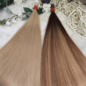 Extensiones de Cabello Virgen Vietnamita 100% Premium – Cabello Largo y Liso a Granel, Sin Químicos, Cutícula Completa, Colores Rubio Claro 2026 - Product Image 1
