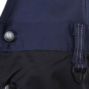 Tablier de soudeur en cuir véritable pour soudeurs et charpentiers - Protection robuste anti-feu, gilet à multiples poches - Product Image 5