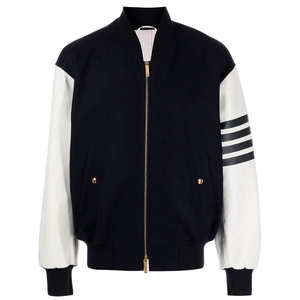 Chaqueta Varsity de Invierno Transpirable 2026, Superventas, con Logotipo Personalizado, Tallas Grandes, Unisex, de Secado Rápido, Resistente al Viento, con Forro de Algodón y Tela de Lona - Product Image 1