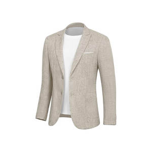Blazer en tissu pour mariage, vente directe usine, col simple boutonnage - Product Image 1
