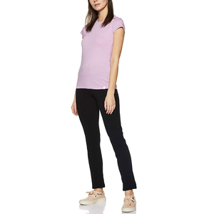 T-shirts et hauts décontractés pour femmes 100 % coton, personnalisables avec logo, style streetwear et activewear, manches courtes, qualité supérieure, vente en gros - Product Image 4