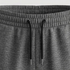 Shorts de sport personnalisés de haute qualité en coton French Terry avec poches, pour hommes, longueur genou, pour la gym et l'entraînement - Product Image 4
