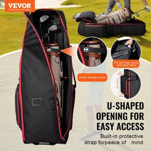 1800D Oxford Golf Club borsa da viaggio con ruote comodo copertura valigetta per i golfisti - Product Image 2