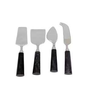 Juego de Cuchillos para Servir Queso de Lujo, Herramientas de Acero Inoxidable para Cortar Queso, Kit de Servicio para Cocina y Comedor, Vajilla - Product Image 5