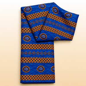 Tela de Algodón con Estampado Africano de Alta Calidad y Ecológica, Textil Ankara, Tela con Estampado Batik para Vestidos de Mujer y Hombre, Bolsos y Manualidades - Product Image 6
