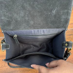 OEM célèbre marque 2025 Designer botte point daim cuir épaule sac à bandoulière femmes luxe sac à main à la mode sacs de selle - Product Image 6