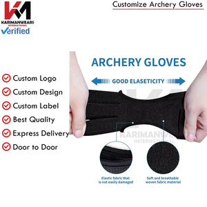 Gants de tir à l'arc personnalisés pour le tir à l'arc traditionnel et de précision avec fabrication OEM ODM pour les distributeurs internationaux - Product Image 2