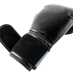 Custom Factory Professional Leather Boxing <b>Gloves</b> with Custom Logo Design <b>Moisture</b> Wicking & Hook & Loop Closure-Wholesale - Product Image 4