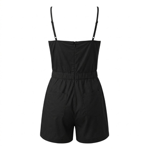 Women's Adult Romper <b>Shorts</b>-Length Playsuit Casual One-Piece OEM ODM Wholesale Factory Custom Logo - Product Image 2