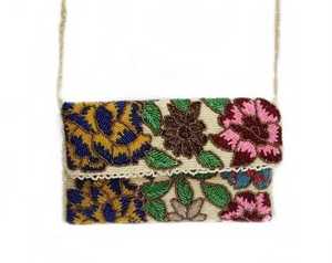 กระเป๋าคลัทช์ประดับลูกปัด ดีไซน์เก๋ ราคาประหยัด ทำมือ สำหรับผู้หญิง เหมาะสำหรับงานแต่งงาน งานปาร์ตี้ และงานเทศกาล - Product Image 3