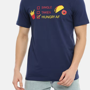Camiseta de Cuello Redondo 100% Algodón de Alta Calidad OEM, Logotipo Personalizado, Transpirable, Informal, para Hombre, Tejido de Punto para Fitness - Product Image 5