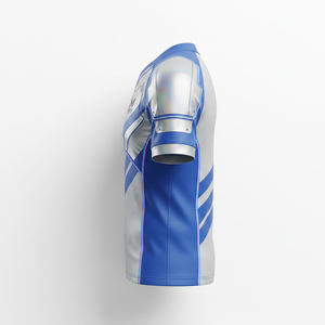 Tenue de rugby 7V7 de haute qualité à manches courtes, impression par sublimation personnalisée, équipement de match professionnel, ensemble de vêtements d'équipe de rugby à séchage rapide - Product Image 4