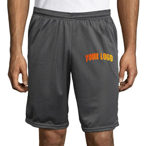 Pantalones Cortos de Malla de Talla Grande de Alta Calidad al por Mayor, Ecológicos, de Secado Rápido, con Logotipo Personalizado Serigrafiado, Ligeros, Estilo Urbano - Product Image 1