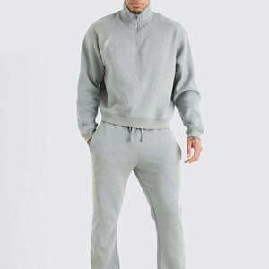 Chándal de Alta Calidad 100% Algodón, Sudadera con Capucha y Cierre de Cremallera, Ropa Deportiva Personalizada para Hombre - Product Image 5