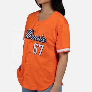 Fabricantes de camisetas de béisbol para mujer El mejor nuevo estilo Conjuntos de uniformes transpirables en todos los tamaños a precios al por mayor - Product Image 4