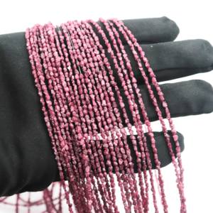 Cuentas de Diamante Rosa Natural en Bruto de 2-4 mm, Sin Cortar, Libres de Conflictos, Certificadas por CMA, JAIPUR GEMS HOUSE, para la Elaboración de Collares - Product Image 4