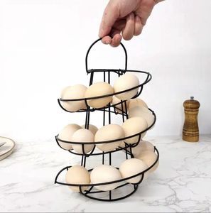 <b>Egg</b> holder metal <b>egg</b> rack vertical <b>egg</b> <b>storage</b> <b>egg</b> organizer stand <b>egg</b> holder tower countertop <b>egg</b> rack space saving <b>egg</b> holder - Product Image 4