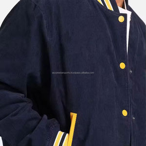Winter Jacket Embroidery Men Plus Size Custom Letterman Leather Jacket Baseball Coat Bomber Men's Varsity Jackets - Product Image 2
