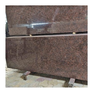 Dalles de granit brun clair, qualité export, pierre naturelle d'Inde, épaisseur 3 cm - Product Image 1