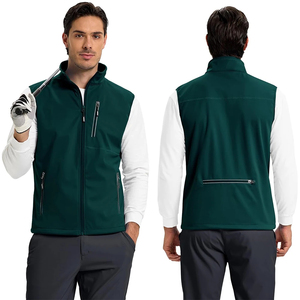 Gilet Softshell Durable pour Homme – Veste Utilitaire Sans Manches Imperméable et Coupe-Vent avec Doublure Polaire pour Randonnée et Pêche - Product Image 2