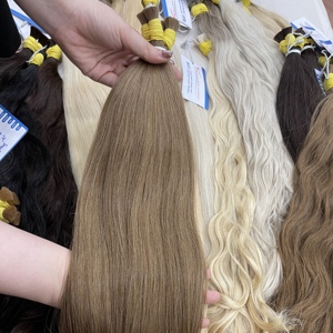 PRODUIT PHARE Extensions de cheveux en vrac couleur naturelle lisse toutes teintes Prix de gros - Product Image 5
