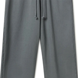 Pantalon de jogging ample en molleton de coton épais 350 g/m² pour homme, coupe droite, style vintage - Product Image 6