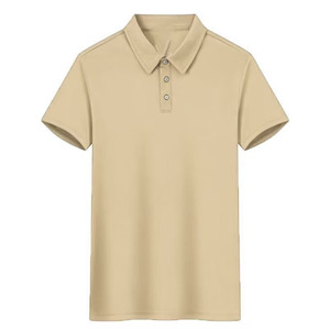 Polo d'été personnalisé OEM, simple et basique, à col, pour usage quotidien et loisirs, manches courtes, couleur unie - Product Image 4