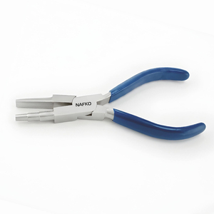 High Quality Beading Supplies Heavy Wire Looping Pliers 160mm Stainless Steel Jewelry Equipment Nafko Industry NK-8099 - Product Image 1