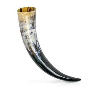 Authentic Viking Horn <b>Beer</b> Mug with Carved Display Stand American Style Reusable & Leak Proof Low Cost Business Gift - Product Image 1