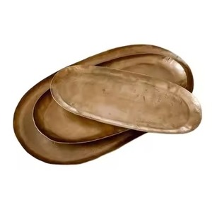 Tableware Tray Metal Chocolate Tray Stainless Steel Dessert Serving Tray Candy <b>Display</b> Plate Dining <b>Table</b> - Product Image 4