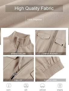 Chaquetas de invierno para mujer de alta calidad, ligeras, con cierre, ecológicas - Product Image 6