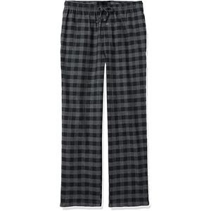 Autumn Spring Sleep Wear Clothes <b>Men</b>'<b>s</b> Fleece Flannel Pajamas & <b>Trousers</b> Pants Fresh Arrival New Edition Plaid <b>Trouser</b> Male - Product Image 1