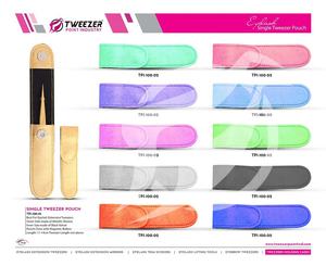 Pinzas para Pestañas de Diseño Personalizado, Puntas Ultrafinas, Ergonómicas, de Acero Inoxidable, Duraderas, Precisión, Antiestáticas, Herramienta de Belleza para Pestañas - Product Image 6