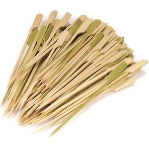 ไม้เสียบอาหารทำจากไม้ไผ่ธรรมชาติขนาด 7 นิ้ว จำนวน 100 ชิ้น รุ่น GM1032A อุปกรณ์เสริมรักษ์โลก - Product Image 2