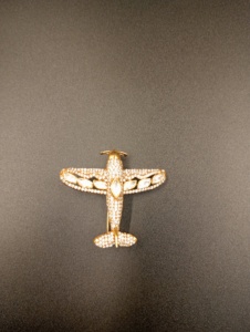 Amaira Jewels Luxury 925 Silver <b>Elephant</b> Brooch Marquise Diamond Channel Setting Unisex Fine Jewelry <b>Gift</b> - Product Image 6