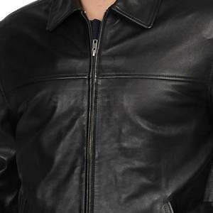 Vestes en cuir, vestes en cuir souple pour hommes, tenue tendance et mode, look décontracté pour tous les jours, vestes d'hiver - Product Image 3