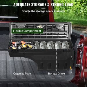 Caja de Herramientas Personalizada para la Caja de Camioneta Dodge Ram 1500 2019 2021, Compatible con OEM, con Tapa para Uso en Exteriores - Product Image 5