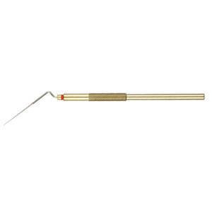 Instrumento dental curvo Fissure Carver de 95 mm K+B No. 2 para modelado detallado de fisuras, modelado de cera y anatomía occlusal - Product Image 2
