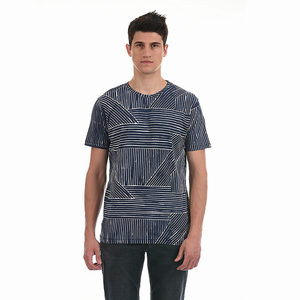 Camiseta de Moda Personalizada para Hombre, Corte Ajustado, Cuello Redondo, Tela Suave, Proveedor Mayorista, Camiseta de Moda, Camiseta Streetwear - Product Image 5
