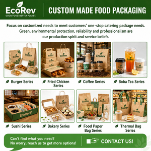 Caja de Papel para Pollo Frito Portátil, Biodegradable, Ecológica, de Calidad Alimentaria, Blanca, de Cartón, con Logotipo Personalizado al por Mayor - Product Image 6