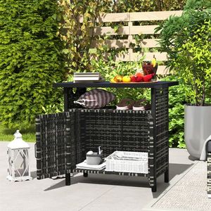 ตู้เก็บของหวาย ดีไซน์สวยงาม ทนทาน พร้อมระบบล็อค สำหรับจัดระเบียบบ้านหรือสำนักงานอย่างมีประสิทธิภาพ - Product Image 1