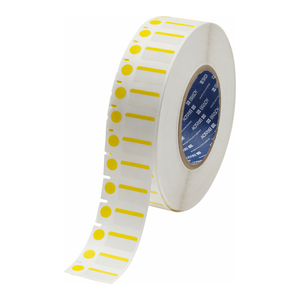 Etiquetas Autoadhesivas Brady de PET para Viales y Tubos, Núcleo de 3 Pulgadas, Resistentes a Químicos, para Laboratorios - Product Image 1