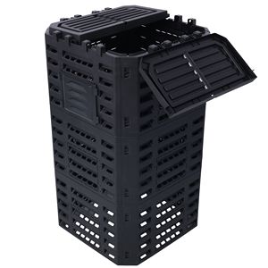 Compostiera da Giardino Grande da 500 Litri (132 Galloni) in Plastica Riciclata, Facile da Montare, per Creare Terreno Fertile - Product Image 6