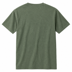 Camiseta Premium 100% Algodón para Hombre, Cuello Redondo Básico, Corte Regular, Lavado Ácido, Estilo Casual Urbano, Logotipo Personalizado - Product Image 2