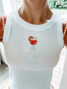 Tops courts en coton faits main de qualité supérieure, brodés de perles, pour femmes, logo personnalisé, motifs uniques, design élégant, manches longues, vêtements de soirée - Product Image 4