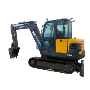 Volvo de qualité supérieure a utilisé une mini pelle hydraulique ec55 ec60 de 5 tonnes avec de faibles heures de travail - Product Image 1